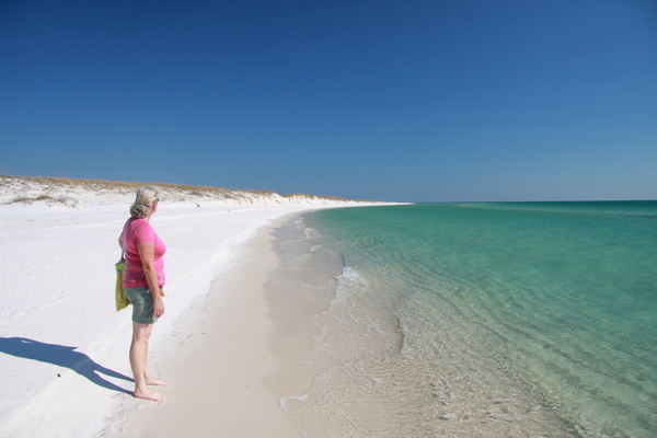 Magda februari 2015 Gulf Island NS - Fort Pickens (Florida, USA)
Mooie witte stranden hier aan de baai