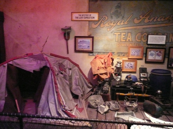 Expedition Everest
Legend of the forbidden Mountain, dit is een "verdwenen" expeditie tijdens de wachtrij
