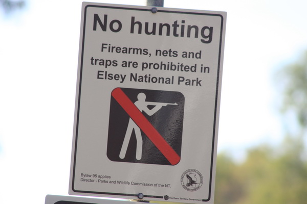 Jagen en wapens niet toegestaan in NP