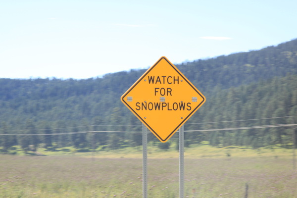 Pas op voor sneeuwschuivers