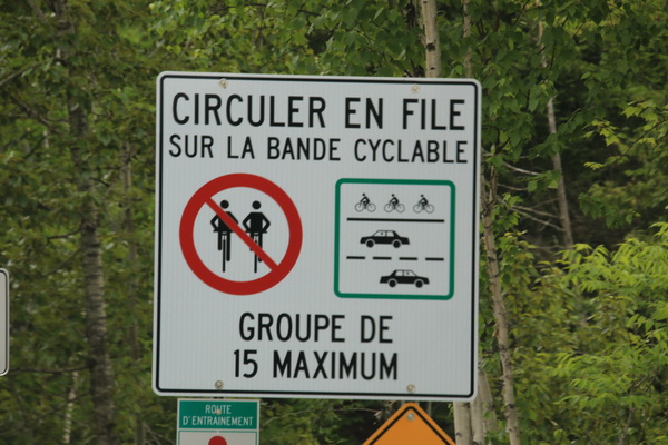 Regulering van groepen fietsers