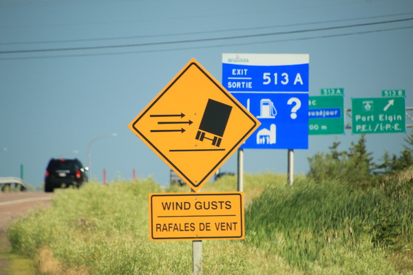 Gevaarlijke windstoten