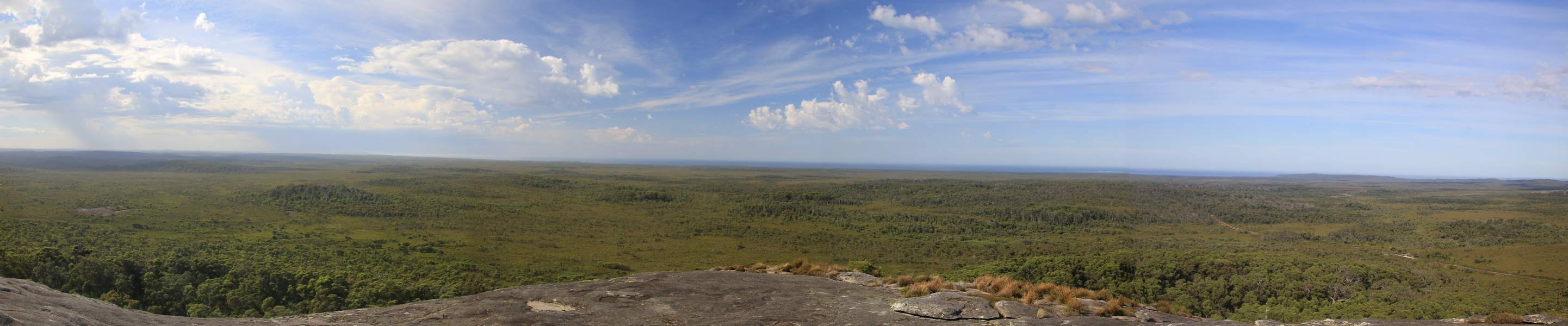 Uitzicht vanaf Mt Chudalup