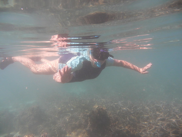 Magda april 2019 - Snorkelen in Nigaloo Reef (Cape Range NP, WA, AUS)