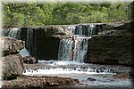 Magda - 2002: Badderen in de waterval bij Eliot Falls