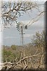 Een van de vele windmolens bij waterplaatsen.
(Kruger Park 2007-09)