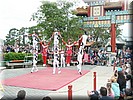 Chinese acrobaten show