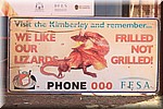 We like our Lizards frilled - Not grilled
Waarschuwing voor risico op brand