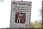 Jagen en wapens niet toegestaan in NP
