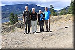 Magda en Fred met Herlinde en Marc september 2016 - Kelowna (British Columbia, Canada)
Onze Belgische vrienden die ook met een Truck camper reizen