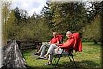 Magda en Fred april 2017 - Cowichan River PP (Vancouver Island, BC, Canada)