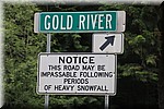 Ter informatie; Deze weg kan onbegaanbaar worden na perioden van hevige sneeuwval