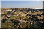 Horseshoe Canyon, oosterlijk van Drumheller