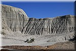 Niet voor niets Badlands genoemd, niet erg uitnodigend gebied