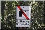 Verboden te jagen of te schieten