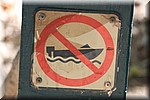 Verboden voor gemotoriseerde boten